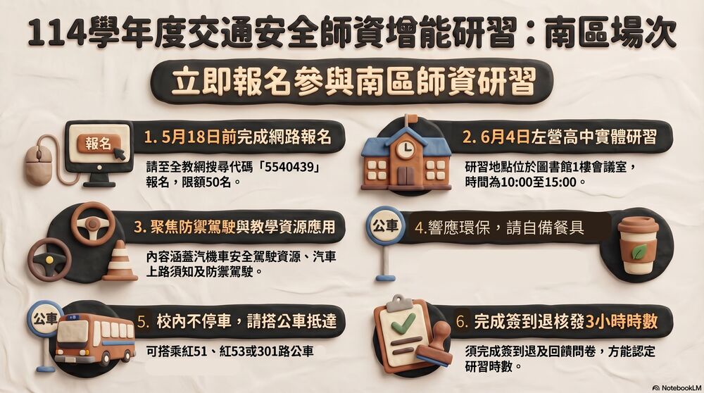實體研習說明
